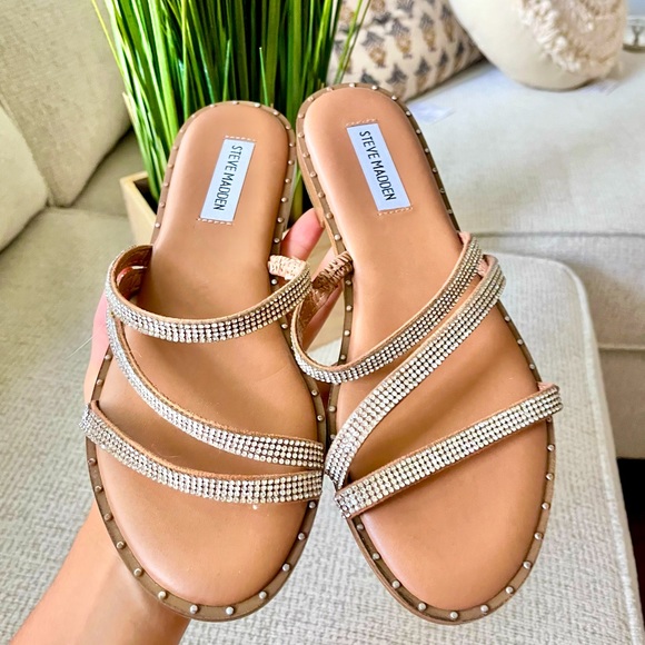 Steve Madden Shoes - Steve Madden Rhinestone Sandals